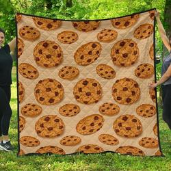 Cookie Pattern DHCDHC DT1910 Quilt Blanket and Home Decor