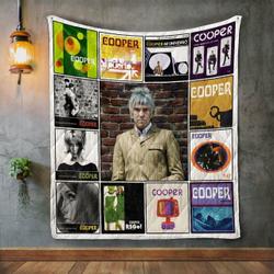 Cooper Album Covers Quilt Blanket and Home Decor