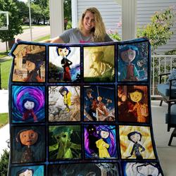 Coraline Poster Quilt 3      and Home Decor