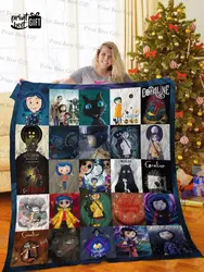 Coraline Poster Quilt 4      and Home Decor