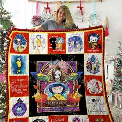 Coraline Quilt Blanket 02192 and Home Decor