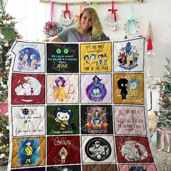 Coraline Quilt Blanket 02194 and Home Decor