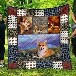 Corgi Ah Quilt Derquw and Home Decor