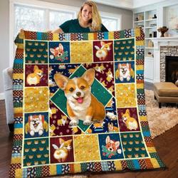 Corgi Bbb161023 Quilt Blanket and Home Decor