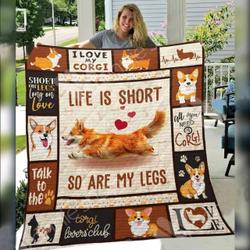 Corgi Dog O Quilt Yo and Home Decor