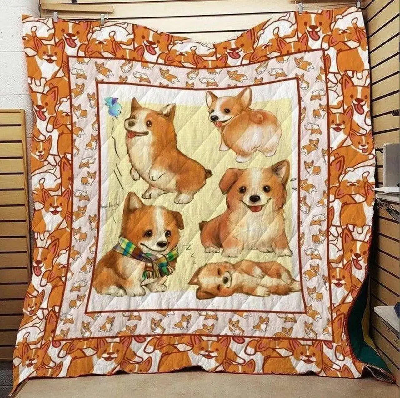 Corgi Hur Quilt Bevrjy and Home Decor