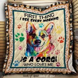 Corgi Hur Quilt Cysioa and Home Decor