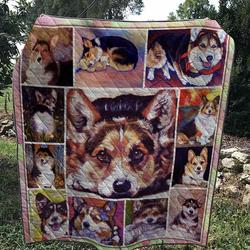 Corgi I See You Quilt Blanket Dhc03011418Dd and Home Decor