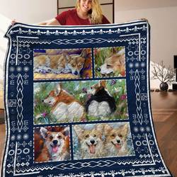 Corgi Jfj Quilt Yij and Home Decor