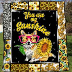Corgi Love Corgi Quilt Blanket Dhc020120717Td and Home Decor
