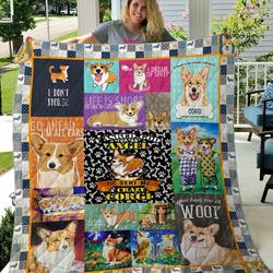 Corgi Lover Quilt Bt09_0308  Quilt and Home Decor