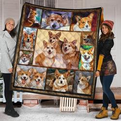 Corgi Quilt Blanket Dhc09121363Dd and Home Decor