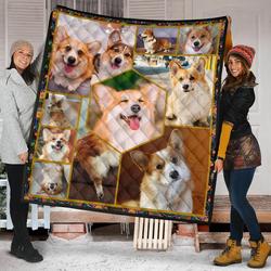 Corgi Quilt Blanket Dhc09121411Dd and Home Decor