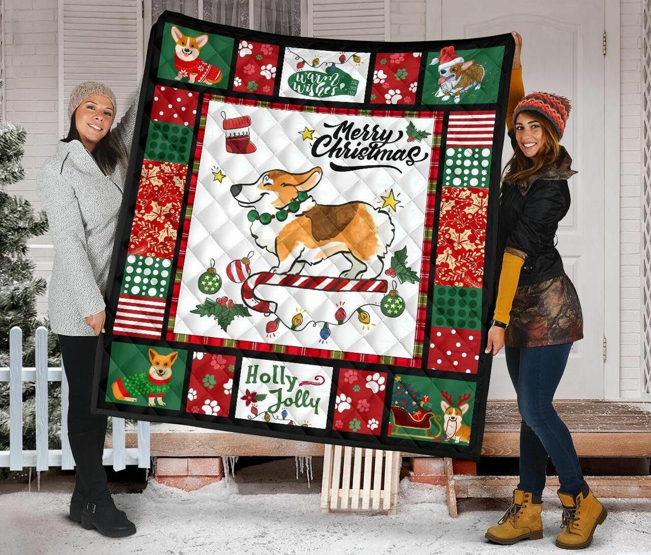 Corgi Quilt Blanket Dhc09121452Dd and Home Decor