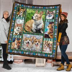 Corgi Quilt Blanket Dhc09121521Dd and Home Decor