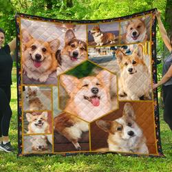 Corgi Quilt  Qt198Pa  Quilt and Home Decor