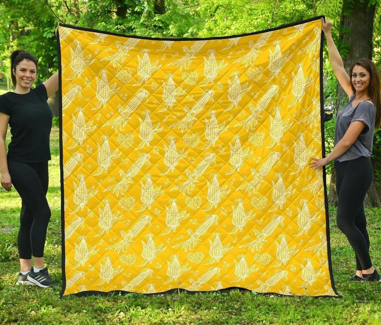 Corn Yellow Cl12100192Mdq Quilt Blanket and Home Decor