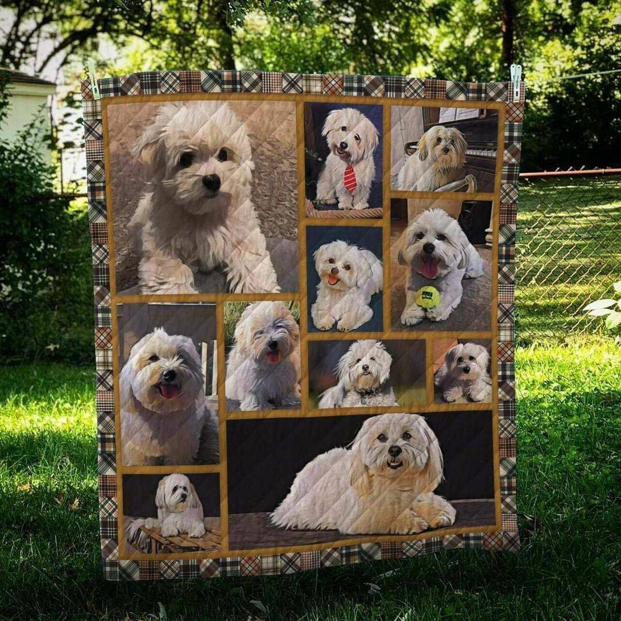Coton De Tulear Cute Hur Quilt Bevrmy and Home Decor