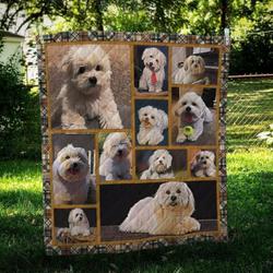 Coton De Tulear Cute Hur Quilt Bevrmy and Home Decor