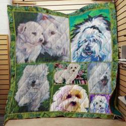 Coton De Tulear Quilt Blanket Luki74 Dhc0301910Dd and Home Decor