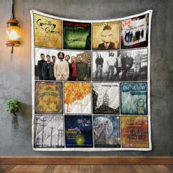 Counting Crows Album Covers Quilt Blanket and Home Decor