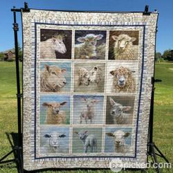 Counting Sheeps Quilt Blanket Ytp0  Quilt and Home Decor