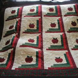 Country Apples Cla2210153Q Quilt Blanket and Home Decor