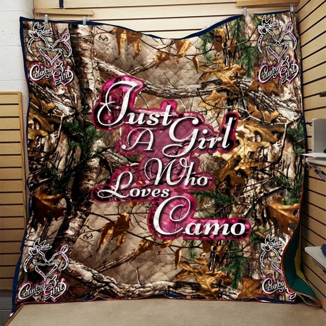 Country Girl Quilt Blanket Dhc0910597Vt and Home Decor