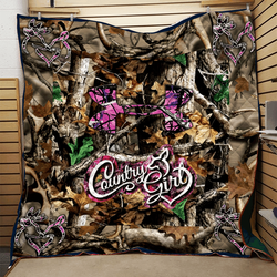 Country Girl Quilt Blanket Dhc0910604Vt and Home Decor