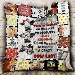 Cow-A-Holic Hur Quilt Bevrci and Home Decor