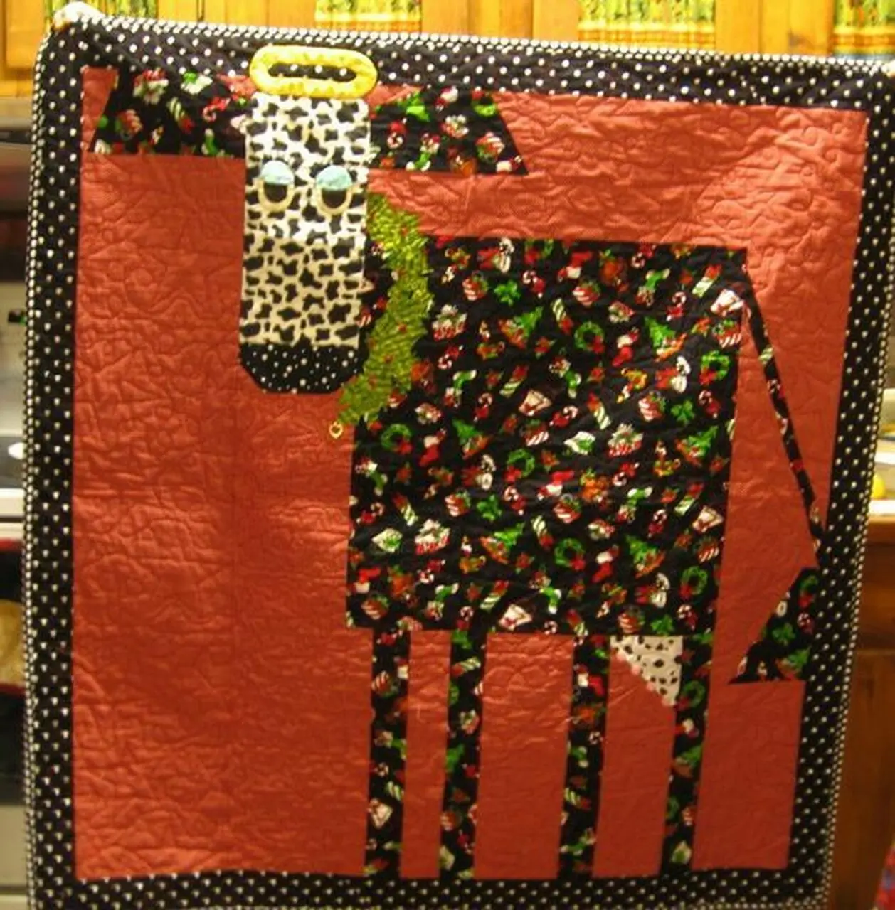 Cow Clp290616 Quilt Blanket and Home Decor