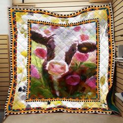 Cow G Quilt Bx and Home Decor