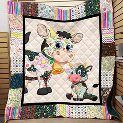 Cow G Quilt Xw and Home Decor