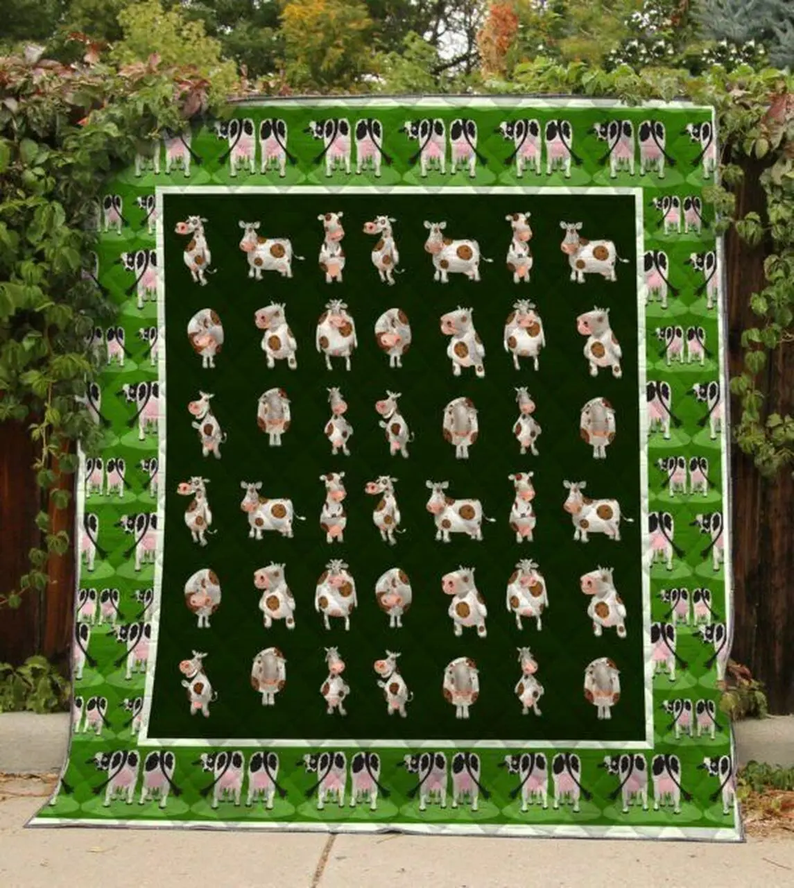 Cow Hur Quilt Cysiya and Home Decor