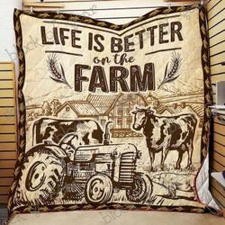 Cow Hur Quilt il and Home Decor