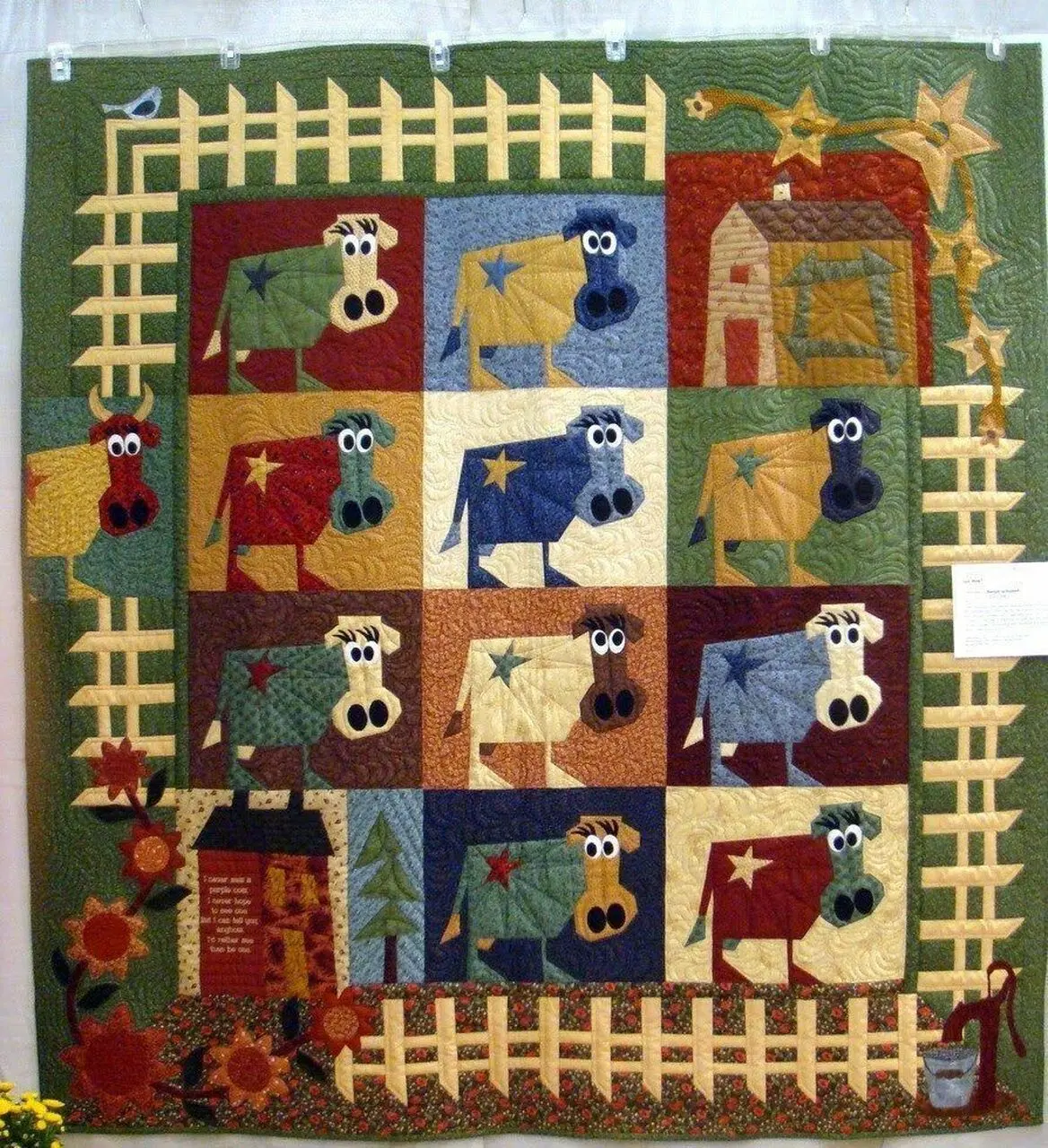 Cow Hur Quilt xa and Home Decor