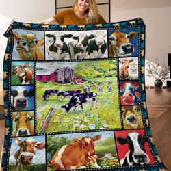 Cow Quilt Blanket C9B160332TY and Home Decor