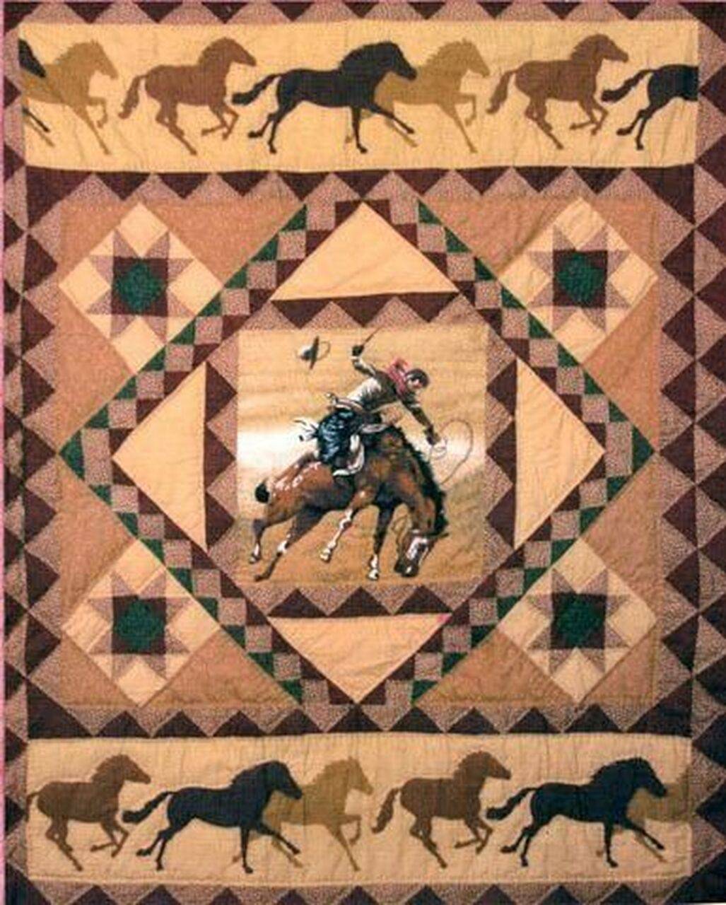 Cowboy Cla0710268Q Quilt Blanket and Home Decor