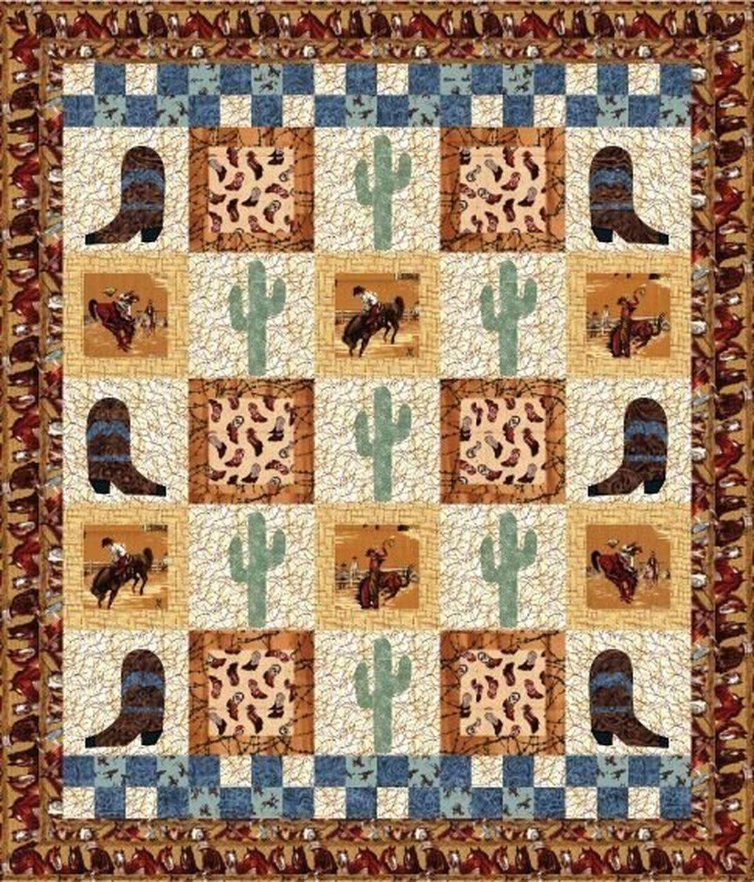 Cowboy Cla0710269Q Quilt Blanket and Home Decor