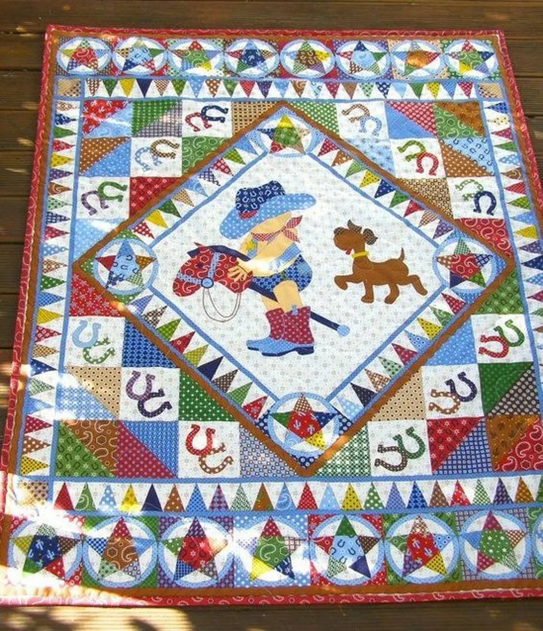 Cowboy Cla250650 Quilt Blanket and Home Decor