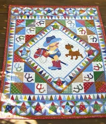 Cowboy Cla250650 Quilt Blanket and Home Decor