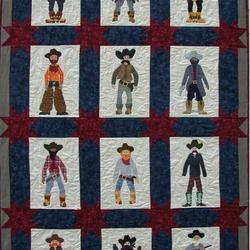 Cowboy Cla260602 Quilt Blanket and Home Decor