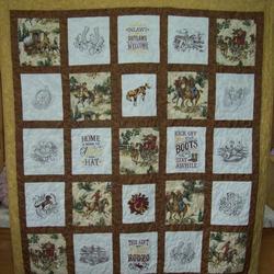 Cowboy Cla260604 Quilt Blanket and Home Decor