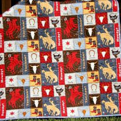 Cowboy Cld180683 Quilt Blanket and Home Decor