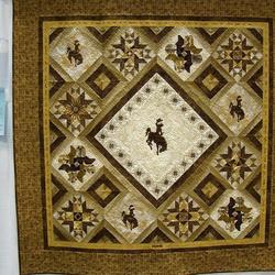 Cowboy Hur Quilt Cysiiz and Home Decor