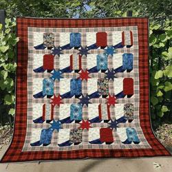 Cowboy Hur Quilt ih and Home Decor