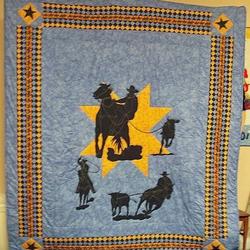 Cowboy Hur Quilt ip and Home Decor