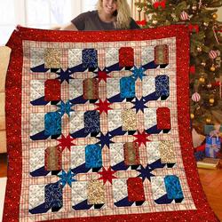 Cowboy Jfj Quilt Xoy and Home Decor