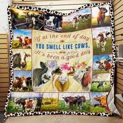 Cows Cl18100173Mdq Quilt Blanket and Home Decor