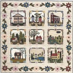 Cozy Village Quilt Blanket Dhc0201201Td and Home Decor